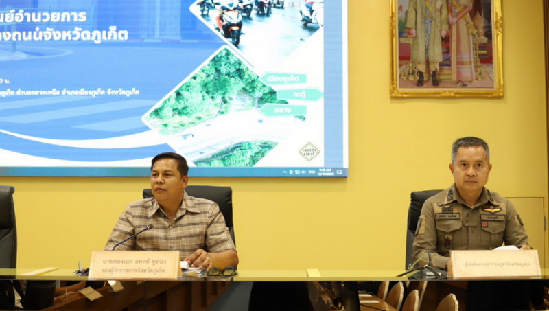 Phuket steps up road safety measures ahead of New Year 2026