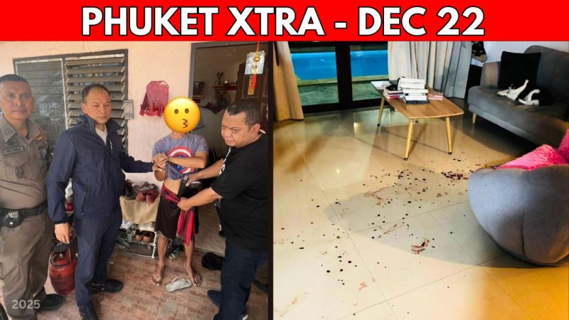 PHUKET XTRA: VIDEO: Wife Shot By Drunk Husband, Minors Hurt In Violent Domestic Incident In Rawai  || Dec 22
