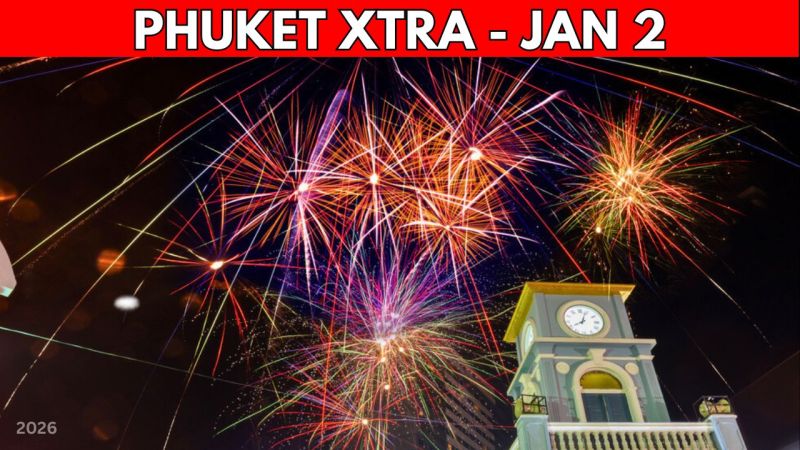 PHUKET XTRA: VIDEO: Phuket Welcomes 2026! Island Records Most Crashes In Thailand So Far || Jan 2
