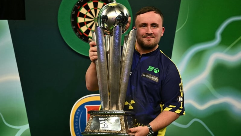 Littler storms to second world darts crown