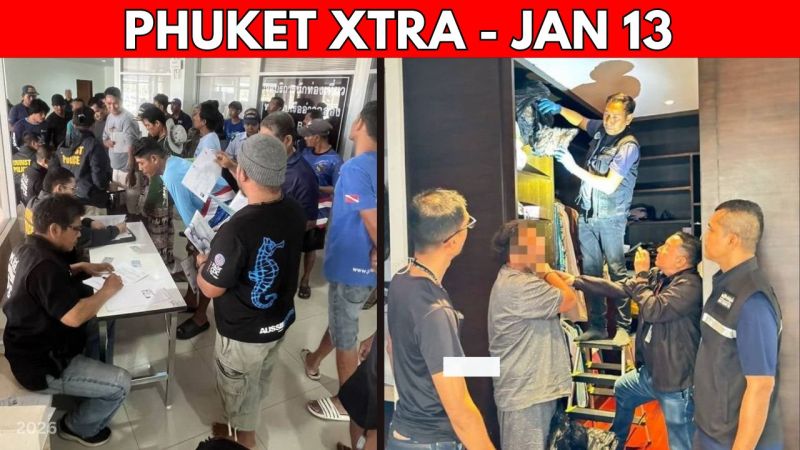 PHUKET XTRA: VIDEO: Rawai ‘Mushroom Temple’ Clinic Busted || Jan 13