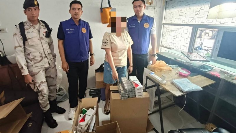 Smuggled cigarettes seized in Wichit shop raid