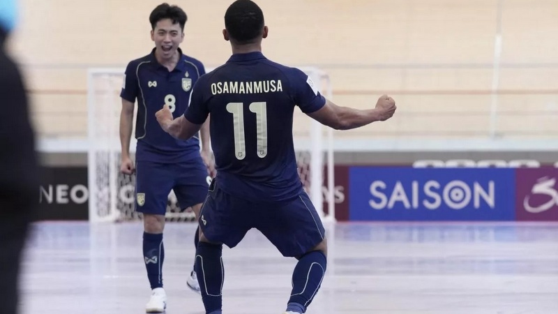 Thais off to strong start in futsal Asian Cup quest