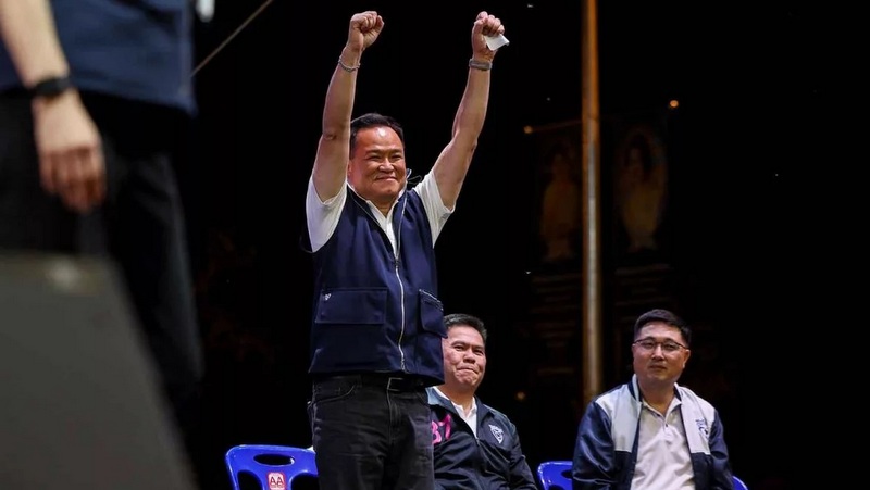 Anutin says election win within reach