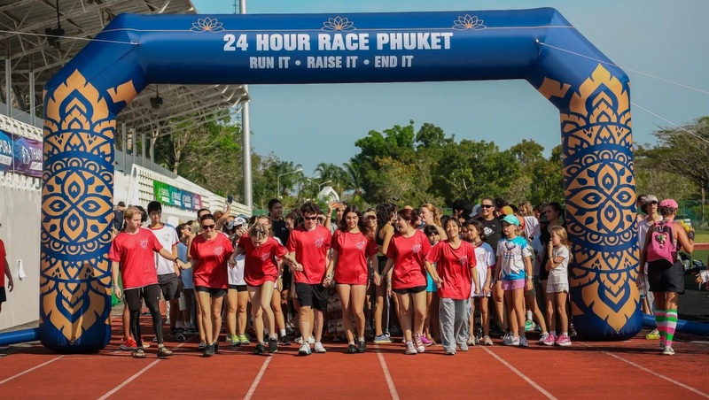Students Run for 24 Hours to Stop Human Trafficking