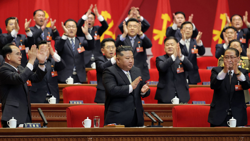 North Korea touts nuclear advances as Kim re-chosen to lead ruling party