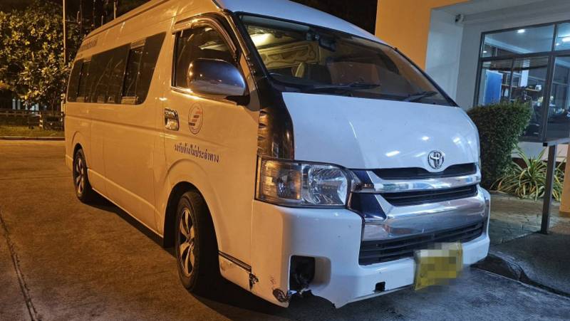 Phuket van driver arrested over Sakhu hit-and-run