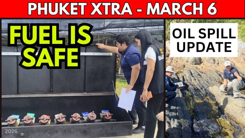 PHUKET XTRA: VIDEO: Phuket Fuel Crisis Averted: 95-Day Supply Confirmed, International Mail Disruptions || Thailand News