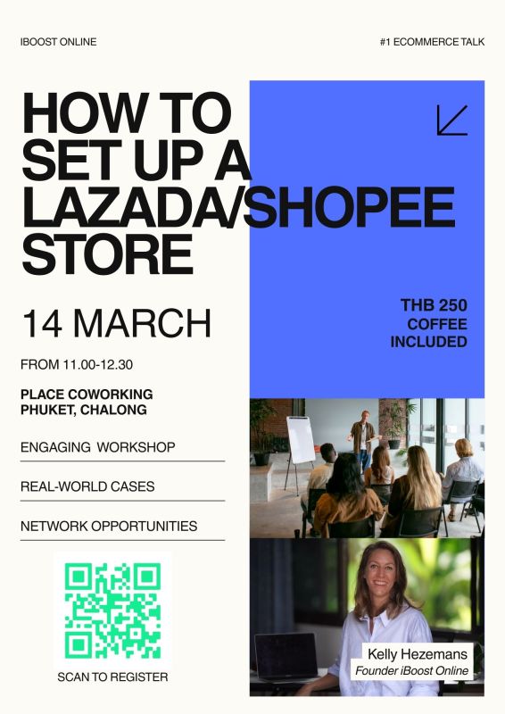 How to set up your Shopee/Lazada store Workshop
