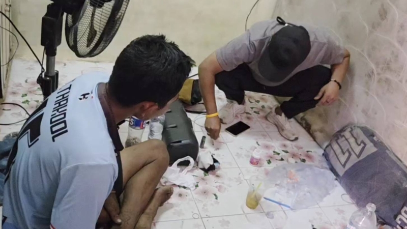 Six arrested in Phuket Town drug raids