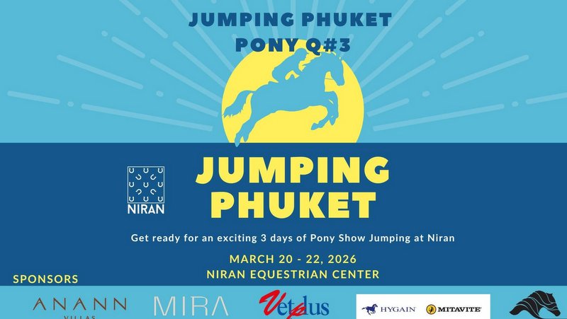 Phuket hosts historic national pony jumping qualifier