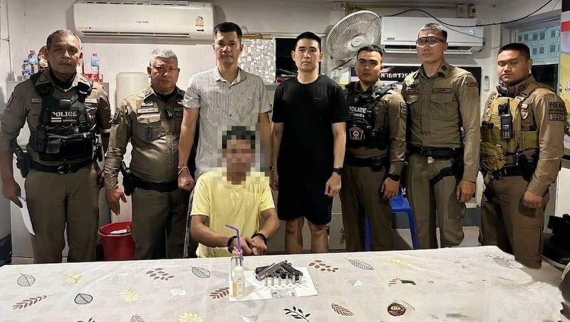 Ratsada raid nets armed suspect