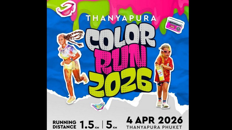 Phuket’s annual Color Fun Run returns