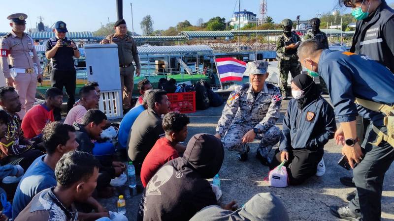 Indonesian fishing vessels seized west of Phuket, 19 crew arrested