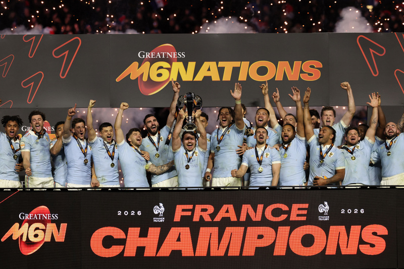 France win Six Nations after 13-try thriller with England