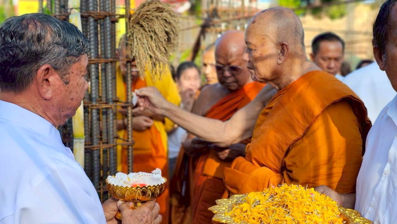 New ordination hall project begins at historic Wat Phra Nang Sang