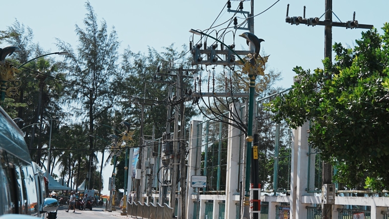 More Patong roads to see power lines installed underground