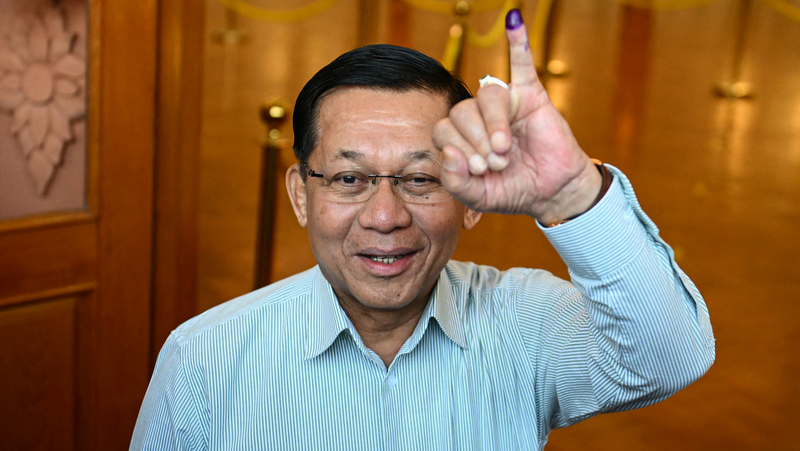 Myanmar paves way for junta chief to become civilian president