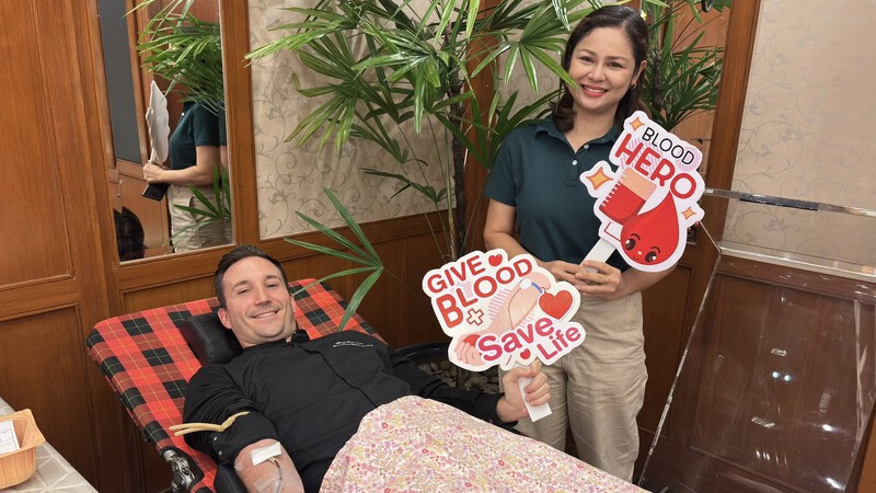 Blood drive continues through April