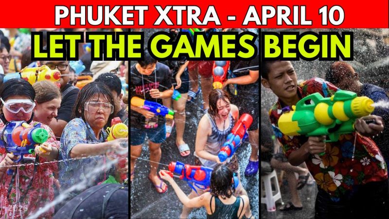 PHUKET XTRA: VIDEO: 350 POLICE ON STREETS: Phuket’s Songkran Safety Plan, Jellyfish at Koh Racha || April 10