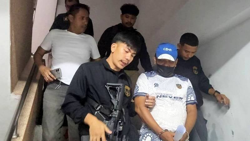 Phuket murder fugitive surrenders
