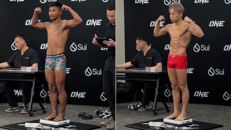 Rodtang makes weight ahead of ONE Samurai 1