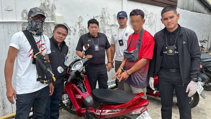 Three arrested in Thalang drug, firearms raids