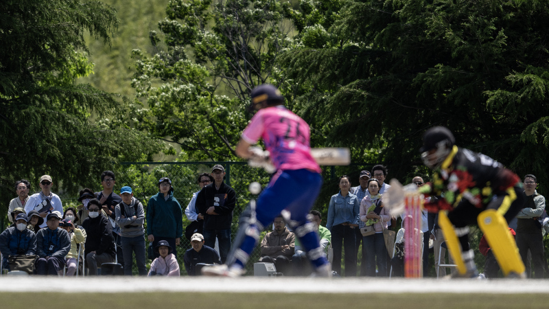 ‘Don’t understand it, but it looks fun’: cricket bowls Japan over