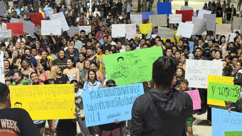 Patong nightlife operators protest extortion, licensing delays