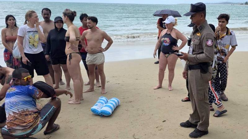 Russian woman dies after Nai Yang rescue
