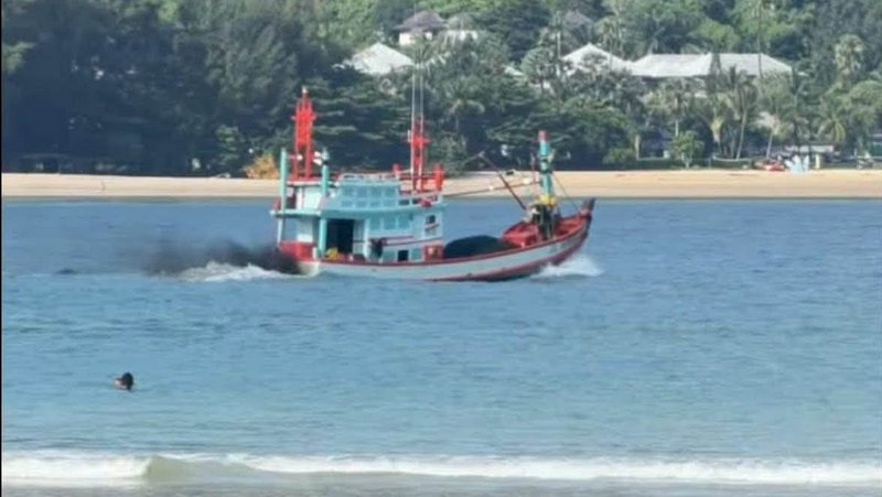 Thai man arrested after stealing fishing boat
