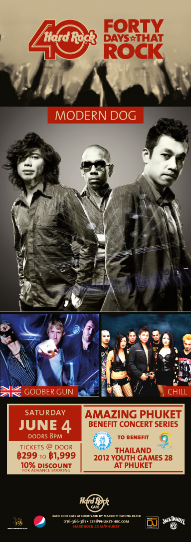 Amazing Phuket Benefit Concert Series to benefit Thailand 2012 Youth Games 28.
