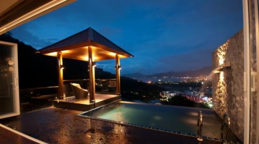 Sea view villa