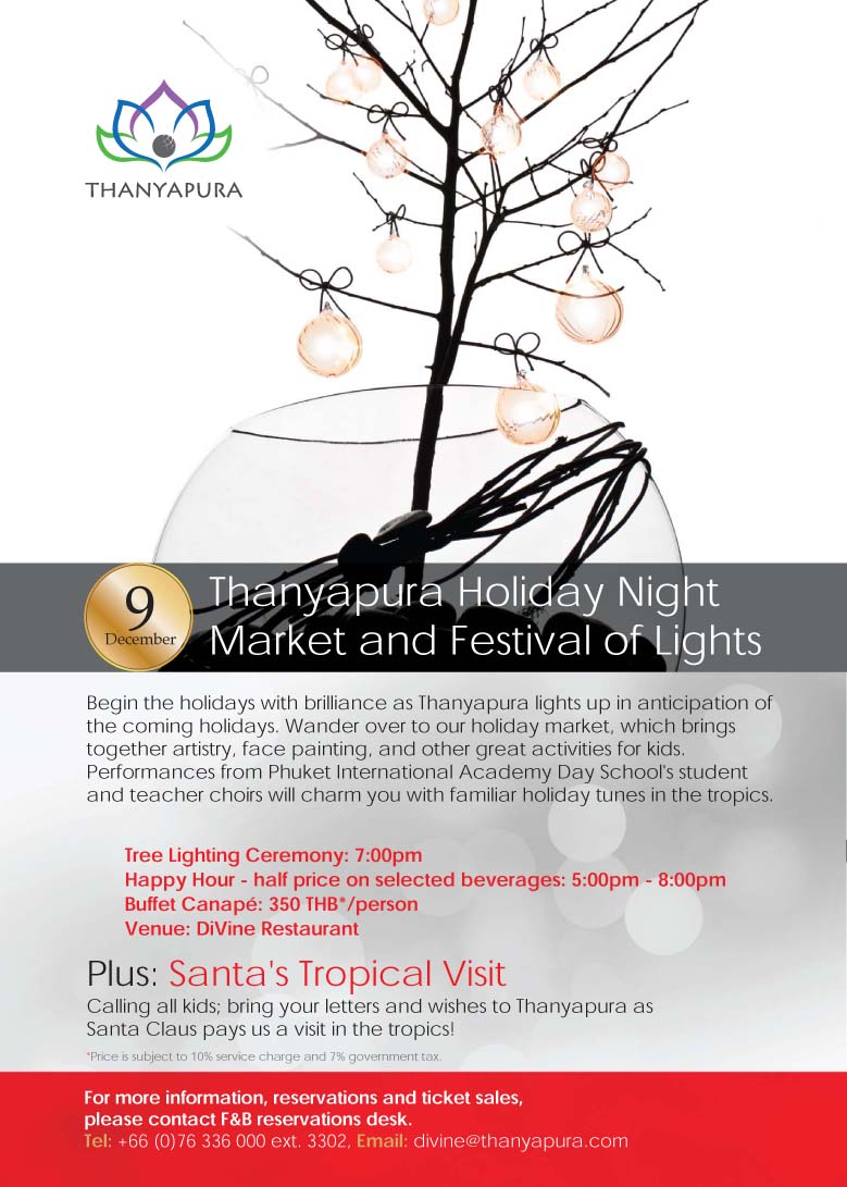 Thanyapura Holiday Night Market and Festival of Lights