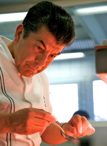 Famous french chef visits