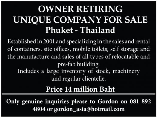 Unique Company for Sale
