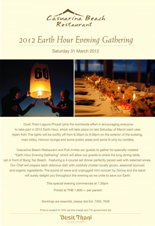 2012 Earth Hour Evening Gathering
