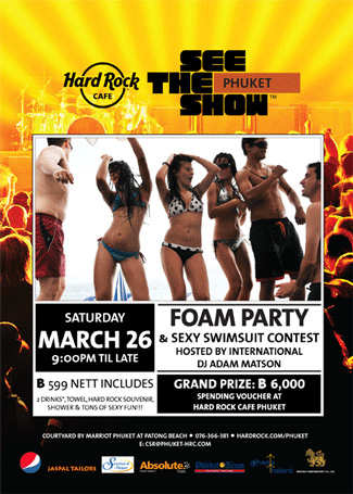 Foam Party @ The Hard Rock