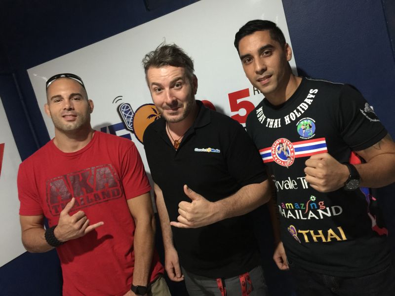Mike Swick and Adrian Shead  came in to talk about where you should train  'AKA Thailand' Phuket Thailand's Premier MMA, Muay Thai & Fitness Camp.