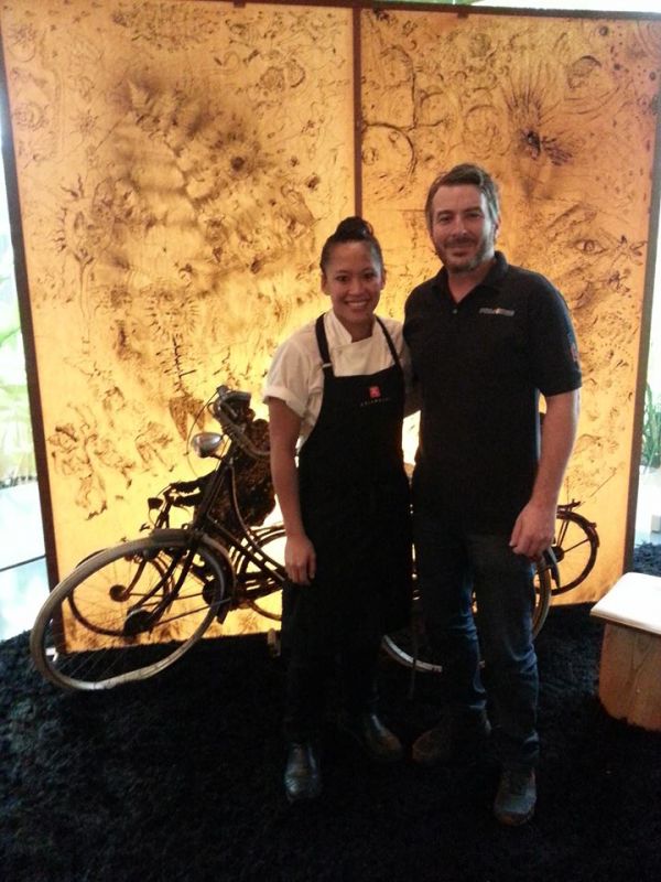 Chef Aisha, Chef de Cuisine @ 'Aziamendi' Restaurant