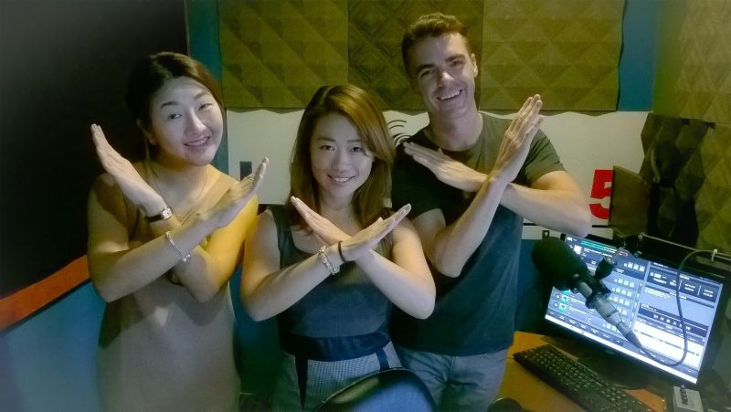 Wen from Xana Beach Club with Attica joined Chris on Good Morning Phuket