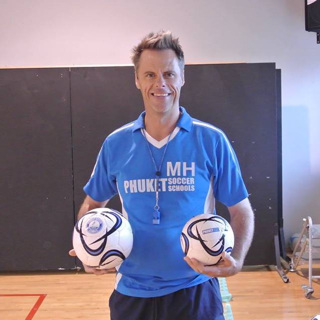 Martin Hill from 'Phuket Soccer Schools' came in to talk about  West Ham United Player Development Camp by WHUFC Academy Coaches