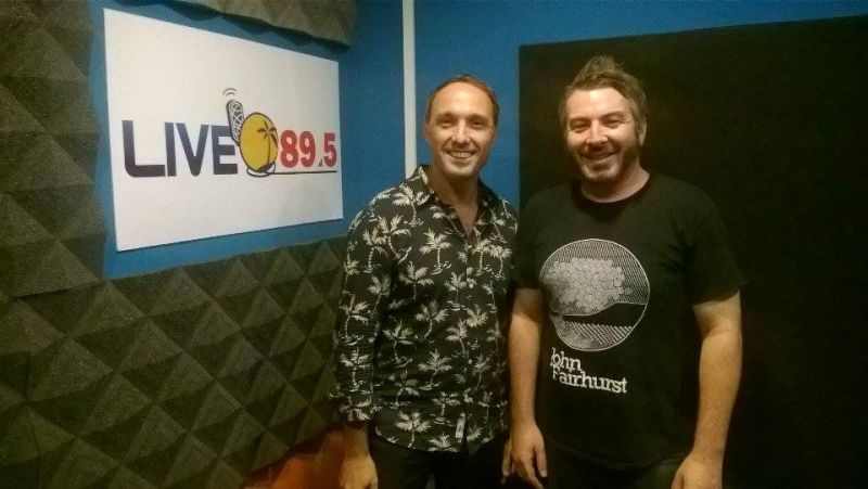 Jason W chatting with David from Perisa Resort