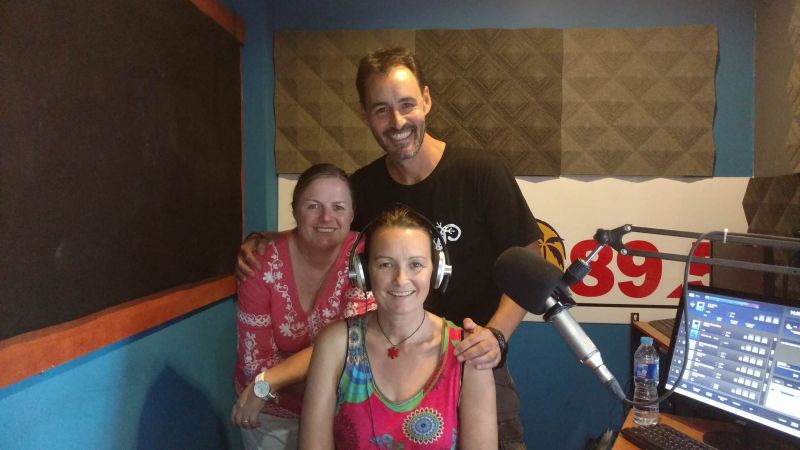 Donna had a great chat with Celi & Huw from Gecko School Phuket