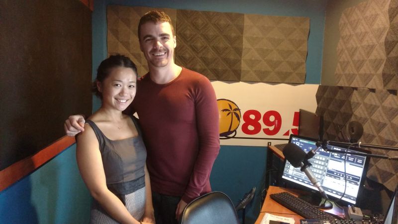 Chris and K. Wan from XANA speaking of the event coming up this Friday