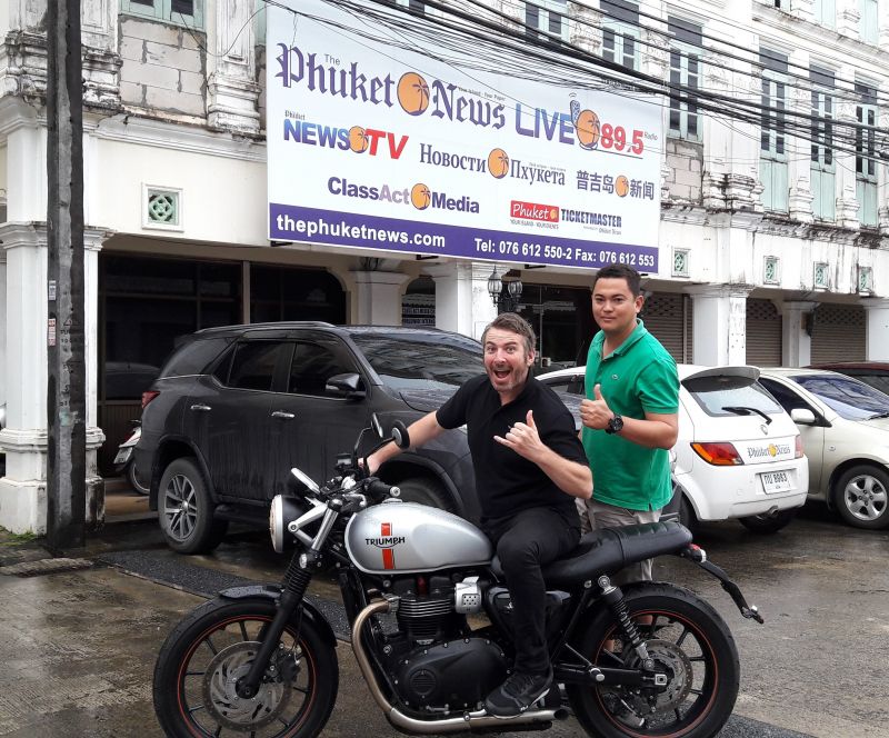 Gentleman talk on Drive On Live with Jason Wilder and Roger from the 2016 Distinguished Gentleman's Ride