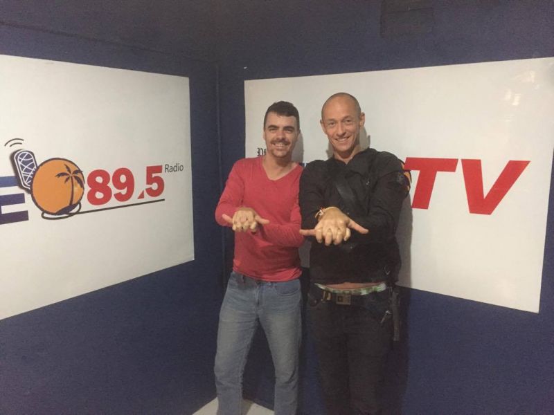 Good Morning Phuket chatting about the event coming up this Sunday, the 12th Annual Mai Khao Turtle Run!