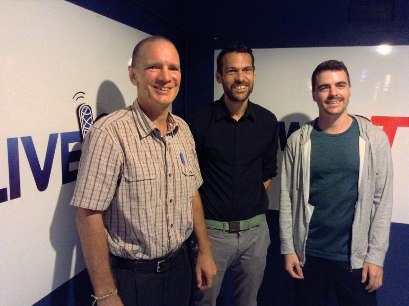 18-05-2017 (LIVE 89.5 FM) GOODMORNING PHUKET  CHRIS RADIO INTERVIEW WITH  ALASTAIR LAWSON & DAV -Run The Hour BIS-