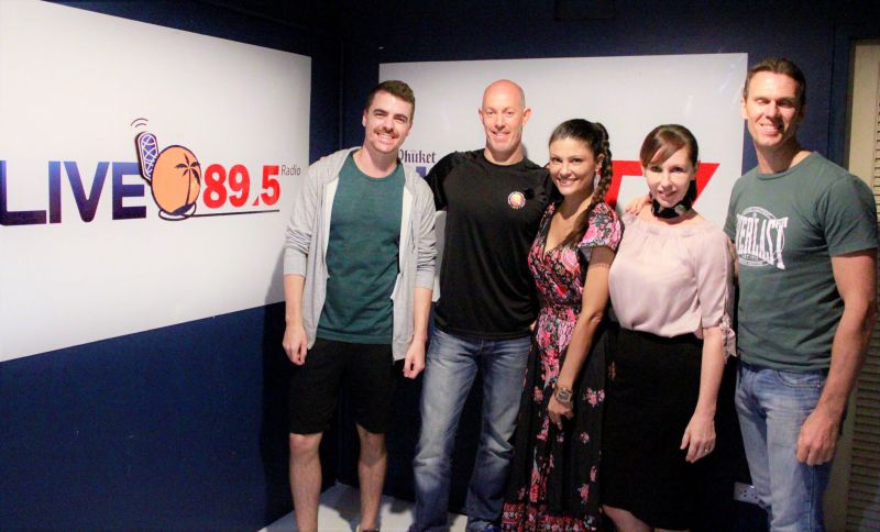 18-05-2017 (LIVE 89.5 FM) GOODMORNING PHUKET  CHRIS RADIO INTERVIEW WITH -JW Mariott Wellness Workshop-