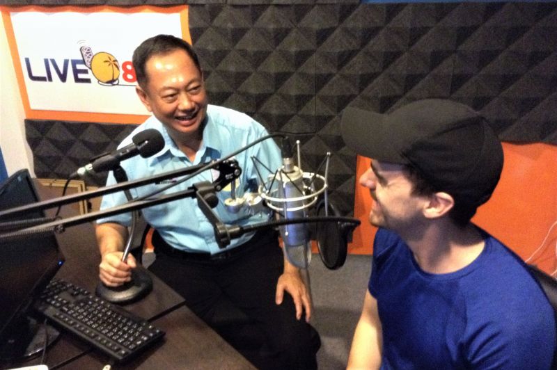 06-7-2017 (LIVE 89.5 FM) GOODMORNING PHUKET DJ CHRIS Radio Interview with KHUN THANET Managing Director from Architect & Design Event